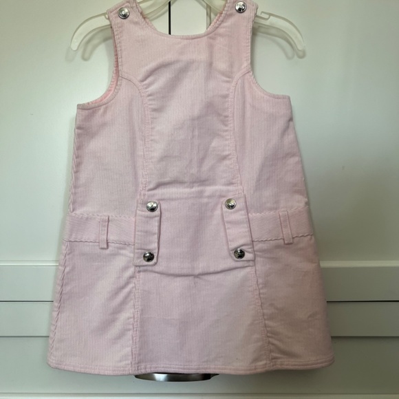 NWT Baby Dior Pink Corduroy Dress Size 36 months